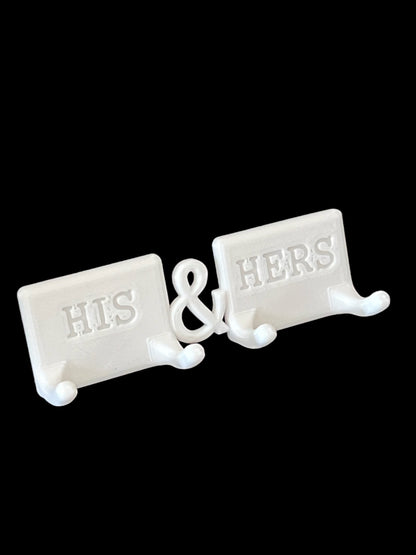 His & Her Razor Holder